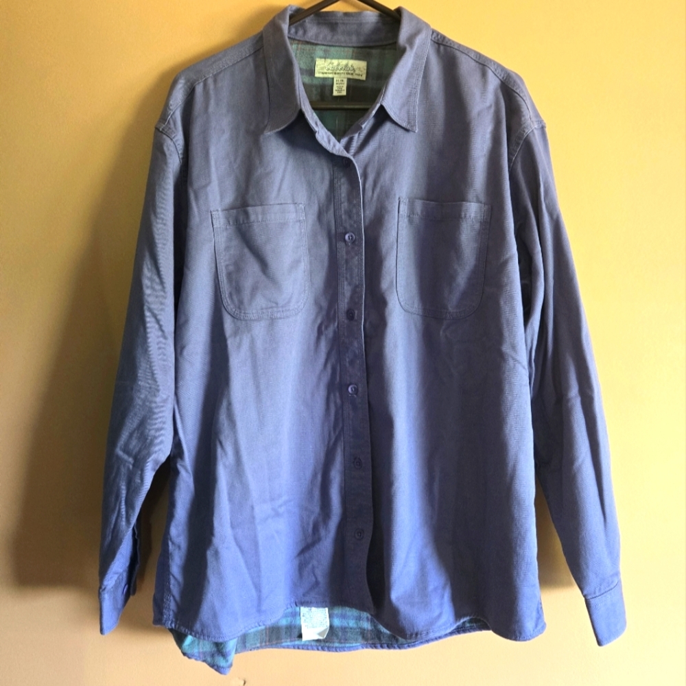 Cabela's NWT Flannel Lined Shirt Jacket PTP=24"